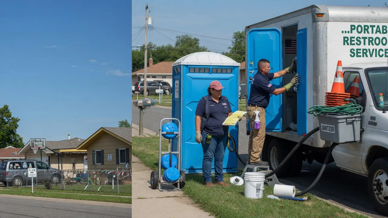 Portable Toilet Rental in West Burlington, IA near me